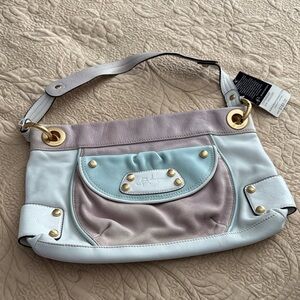 B. Makowsky Pastel Shoulder Bag